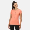 Regatta Breezed Print Coral T-Shirt Regatta Breezed Print Coral T-Shirt
