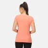 Regatta Breezed Print Coral T-Shirt Regatta Breezed Print Coral T-Shirt
