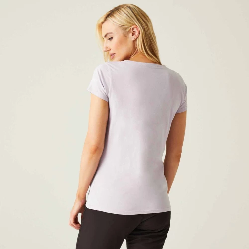 Regatta Breezed Print Lilac Frost T-Shirt