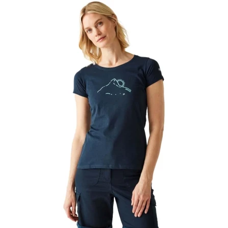 Regatta Breezed Navy - Дамска тениска