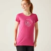 Regatta Breezed Print Pink T-Shirt