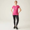 Regatta Breezed Print Pink T-Shirt