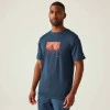 Regatta Fingal MoonLt Denim - Mъжка тениска