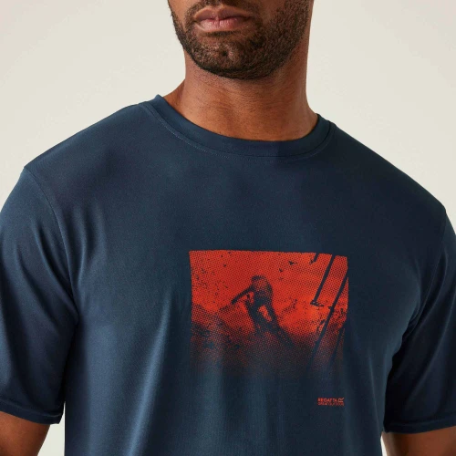 Regatta Fingal MoonLt Denim - Mъжка тениска