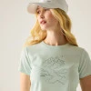 Regatta Fingal Ocean Mist - Дамска тениска