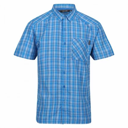 Kalambo Short Sleeved Shirt Indigo Blue