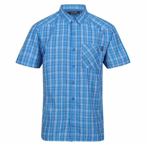 Regatta Kalambо Short Sleeved Shirt Indigo Blue