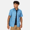 Regatta Kalambо Short Sleeved Shirt Indigo Blue Regatta Kalambо Short Sleeved Shirt Indigo Blue