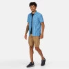 Regatta Kalambо Short Sleeved Shirt Indigo Blue Regatta Kalambо Short Sleeved Shirt Indigo Blue