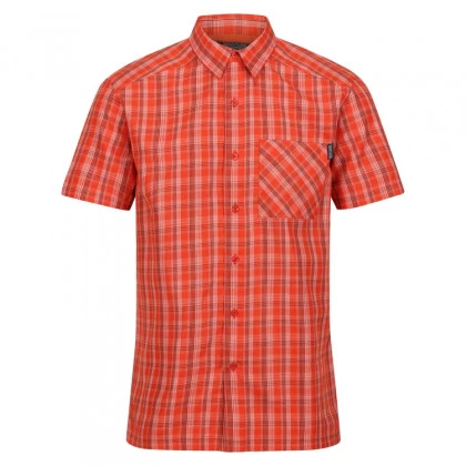 Kalambo Short Sleeved Shirt Rusty Orange
