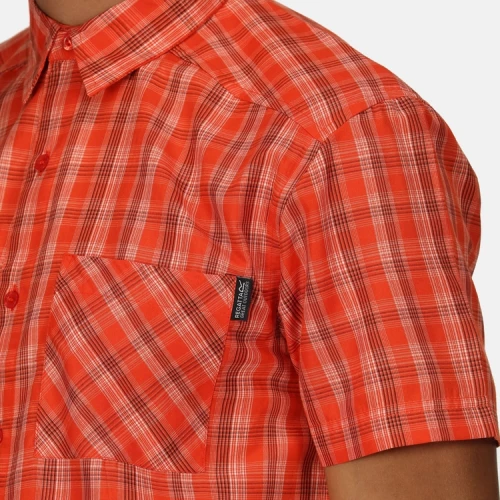 Regatta Kalambо Short Sleeved Shirt Rusty Orange