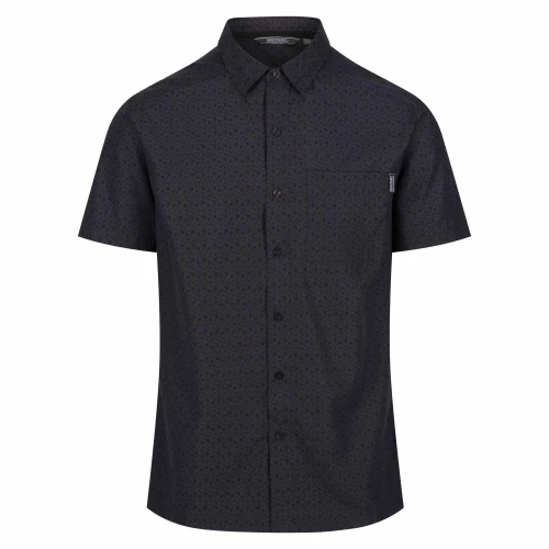 Regatta Mindano VI Short Sleeve Shirt Ash Floral