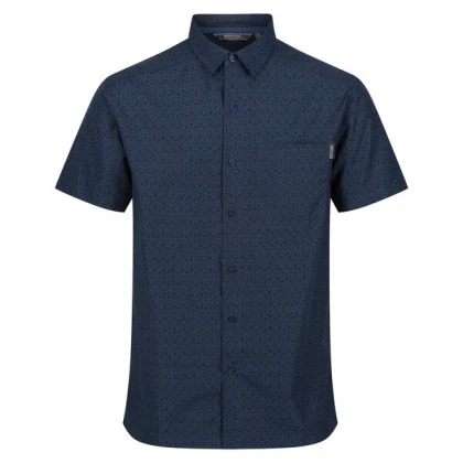 Mindano Short Shirt Denim Floral