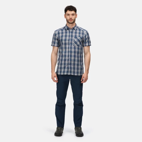 Regatta Mindano Dynasty Blue Check - Риза