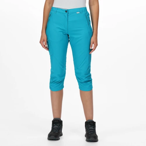 Regatta Chaska Capri Walking Trousers Enamel