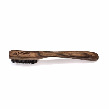 Walnut climbing brush with replaceable hair - Size S
